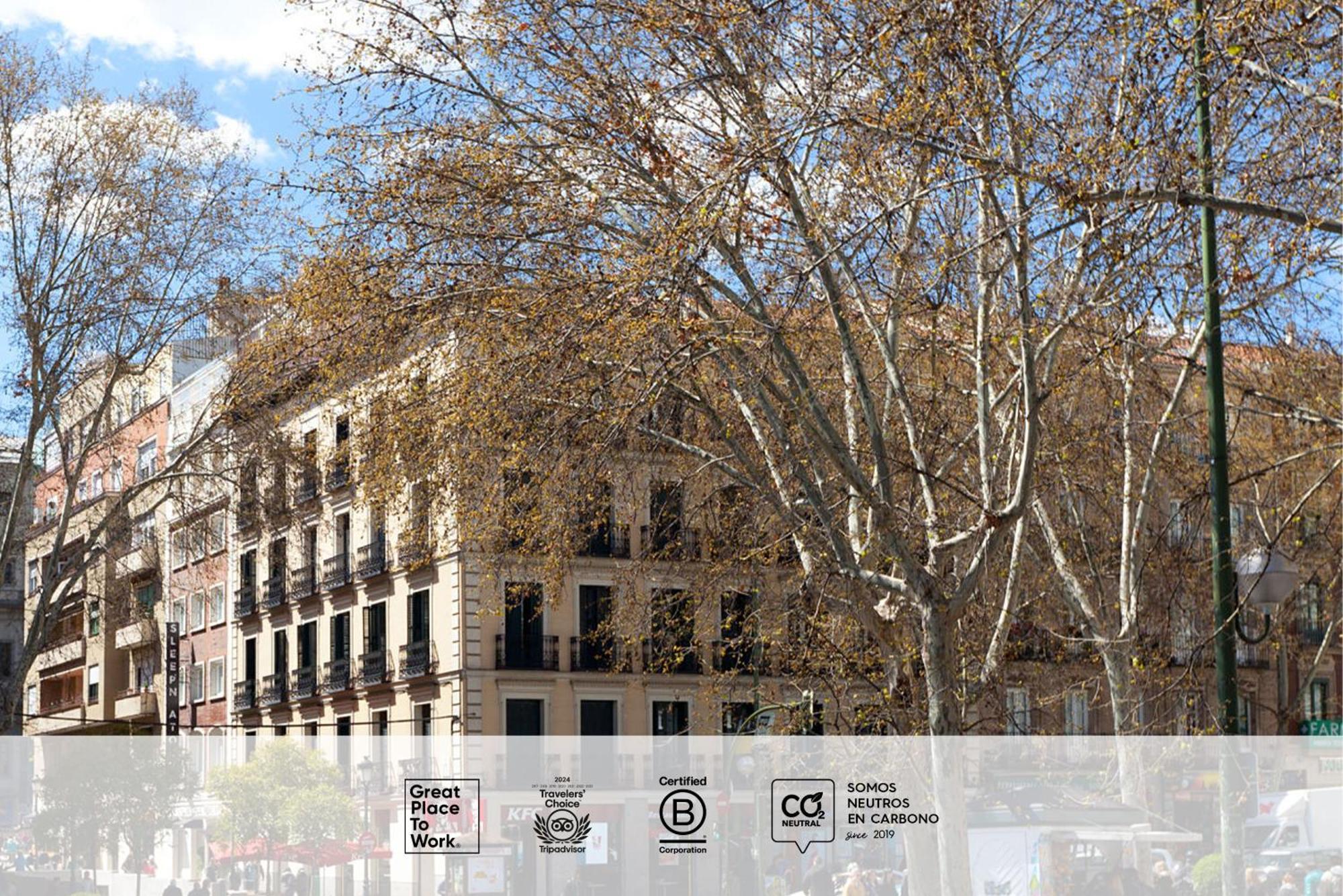 Hotel Sleep'N Atocha - B Corp Certified Madrid Exterior foto